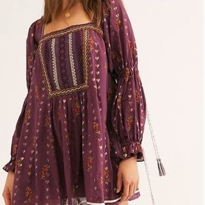 FREE PEOPLE SWISS MISS MINI DRESS NWT